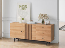 Load image into Gallery viewer, Tarkine 1.6m Sideboard Buffet Table - Oak
