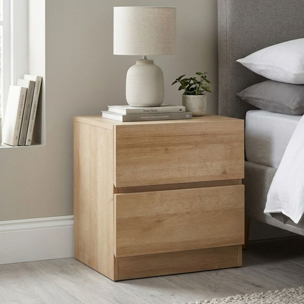 Harris Bedside Table - Oak