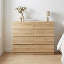 Load image into Gallery viewer, Harris 8 Drawers Low Boy - Oak