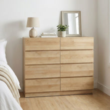 Load image into Gallery viewer, Harris 8 Drawers Low Boy - Oak