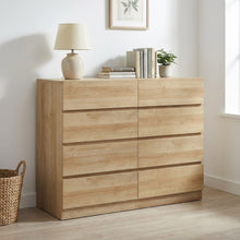 Load image into Gallery viewer, Harris 8 Drawers Low Boy - Oak