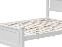 Load image into Gallery viewer, Davraz Queen Wooden Bed Frame - White
