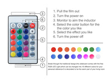 Load image into Gallery viewer, Zion LED Bedside Table - White