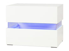 Load image into Gallery viewer, Zion LED Bedside Table - White