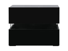 Load image into Gallery viewer, Zion LED Bedside Table - Black