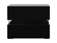 Load image into Gallery viewer, Zion LED Bedside Table - Black At Betalife
