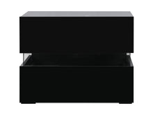 Load image into Gallery viewer, Zion LED Bedside Table - Black
