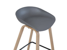 Load image into Gallery viewer, Kai Bar Stool Metal Barstool 75cm - Grey
