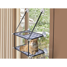 Load image into Gallery viewer, 2 Tier Window Cat Bed Window Hammock