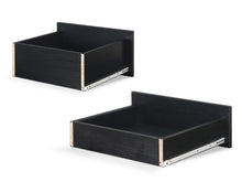 Load image into Gallery viewer, Karter Computer Desk with Drawers - Black
