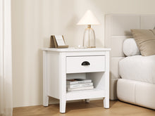 Load image into Gallery viewer, 22687 - Congo Bedside Table - White - Betalife
