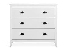 Load image into Gallery viewer, Congo 3 Drawers Tallboy - White