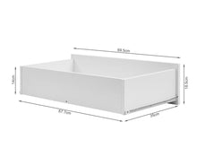 Load image into Gallery viewer, Congo Display Cabinet with 2 Drawer - White
