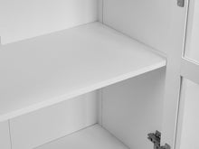 Load image into Gallery viewer, Congo Display Cabinet with 2 Drawer - White
