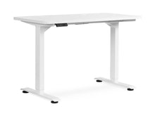 Load image into Gallery viewer, Bennie 120cm Dual Motor Electric Standing Desk - White