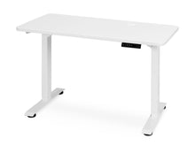Load image into Gallery viewer, Bennie 120cm Dual Motor Electric Standing Desk - White