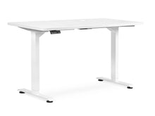 Load image into Gallery viewer, Bennie 140cm Dual Motor Electric Standing Desk - White

