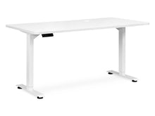 Load image into Gallery viewer, Bennie 160cm Dual Motor Electric Standing Desk - White