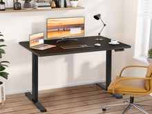 Load image into Gallery viewer, Bennie 140cm Dual Motor Electric Standing Desk - Black