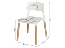 Load image into Gallery viewer, Fox Dining Chair - Set of 4 - White