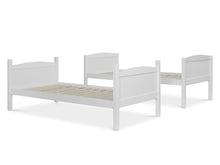 Load image into Gallery viewer, Annan Single Wooden Bunk Bed Frame - White