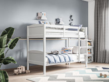 Load image into Gallery viewer, Annan Single Wooden Bunk Bed Frame - White