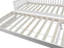 Load image into Gallery viewer, Herbert Single Wooden Trundle Bed Frame - White