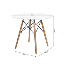 Load image into Gallery viewer, Cena 5 Piece Round Dining Set - White