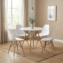 Load image into Gallery viewer, Cena Dining Table Round 90 x 76 cm - White