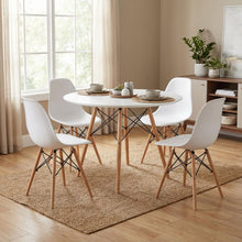 Load image into Gallery viewer, Cena Dining Table Round 90 x 76 cm - White