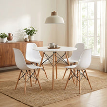 Load image into Gallery viewer, Cena Dining Table Round 90 x 76 cm - White