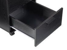 Load image into Gallery viewer, Nakia 3 Drawer Filing Cabinet - Black
