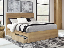 Load image into Gallery viewer, HARRIS Super King Bed Frame with Storage - OAK