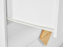 Load image into Gallery viewer, Alaska Wooden Tallboy 4 Drawers - White
