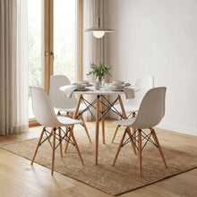 Load image into Gallery viewer, Cena Dining Table Round 80 x 76 cm - White