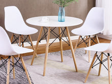 Load image into Gallery viewer, Cena Dining Table Round 80 x 76 cm - White
