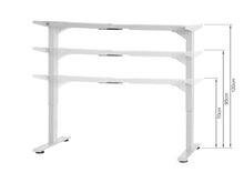 Load image into Gallery viewer, Bennie 140cm Electric Standing Desk - Beige