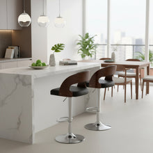 Load image into Gallery viewer, Holt Swivel Bar Stool - Black