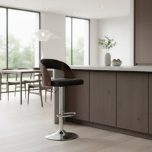 Load image into Gallery viewer, Holt Swivel Bar Stool - Black