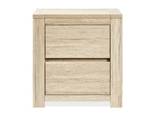 Load image into Gallery viewer, Borneo Wooden Bedside Table - Oak
