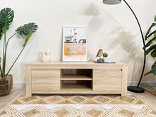 Load image into Gallery viewer, Borneo 1.4m Entertainment Unit - Oak