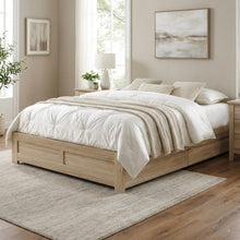 Load image into Gallery viewer, Borneo Queen Storage Bed - Oak