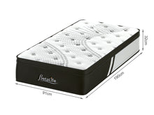 Load image into Gallery viewer, Deluxe Pro 7 Zones Pocket Spring Mattress - Single At Betalife
