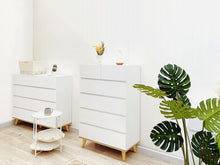 Load image into Gallery viewer, Hudson 6 Drawers Tallboy - White
