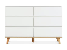 Load image into Gallery viewer, Hudson 6 Drawers Lowboy - White