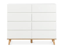 Load image into Gallery viewer, Hudson 8 Drawers Lowboy - White
