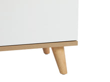 Load image into Gallery viewer, Hudson Wooden Slim Tallboy 6 Drawers - White At Betalife
