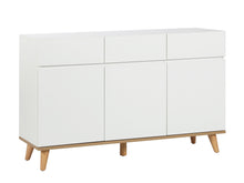 Load image into Gallery viewer, Hudson 1.35m Sideboard Buffet Table - White
