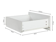 Load image into Gallery viewer, Hudson 1.35m Sideboard Buffet Table - White
