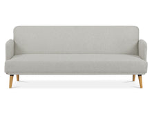 Load image into Gallery viewer, Silverton 3 Seater Sofa Bed - Light Grey
